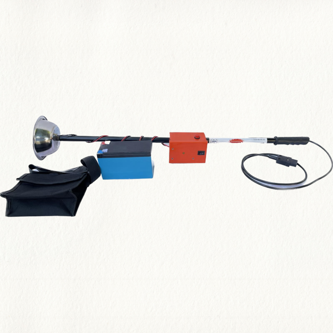 Mulching Hole Machine, Stable Heating Elements,Light weight Battery Operated.