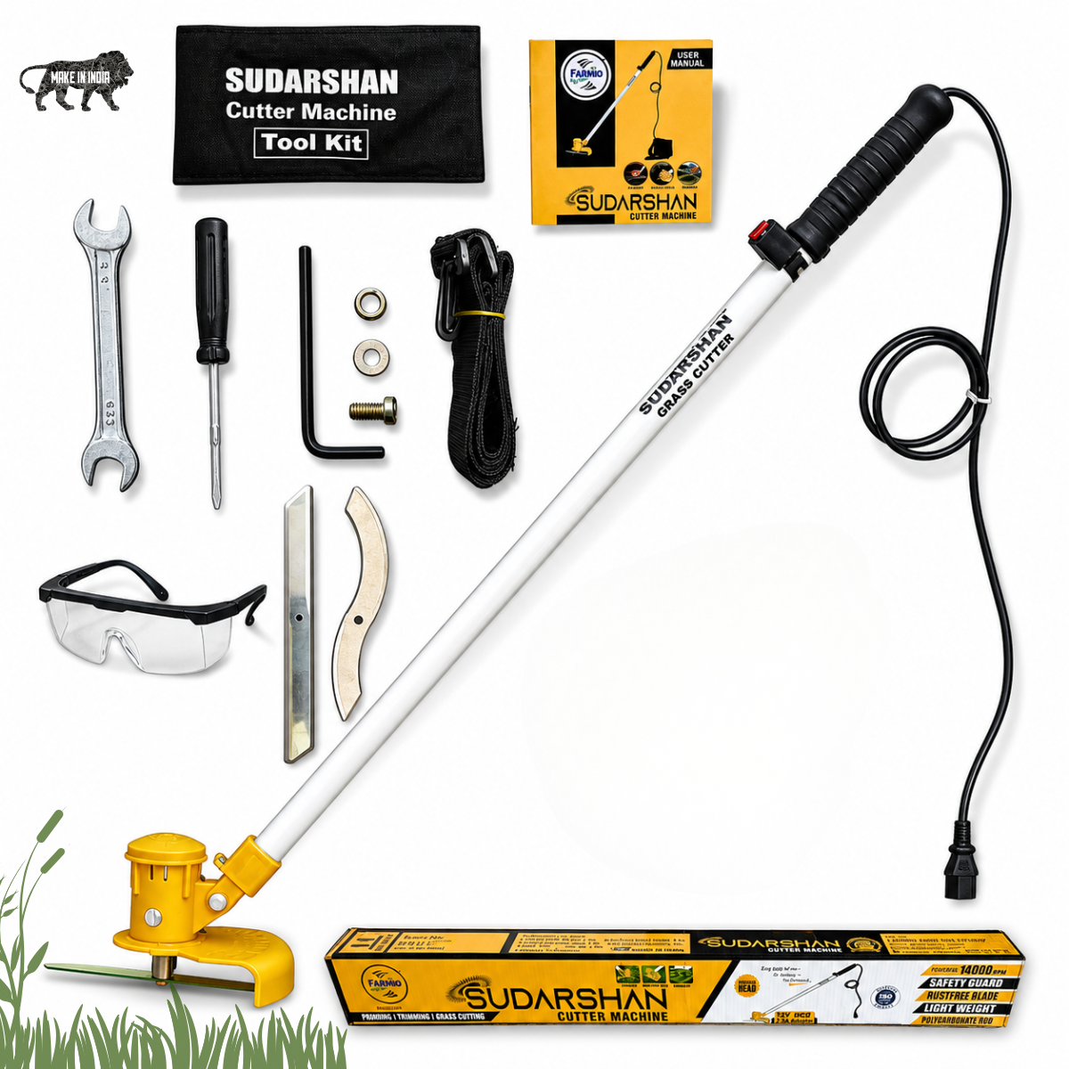 Farmio Grass Cutting and Pruning Machine