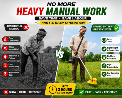Farmio Grass Cutting and Pruning Machine